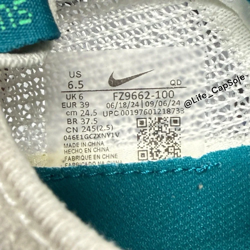 Size‎ 6.5 Nike Zoom Superfly Elite 2 Men's Flyknit White Green Spikes FZ9662-100